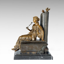 Классическая фигура Статуя Леди отсутствует Бронзовая скульптура TPE-1008